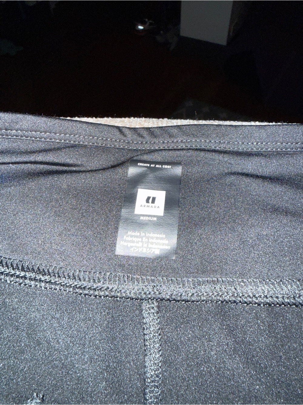 Men's Black Armada Medium Knicker base layer for skiing - Picture 2 of 6